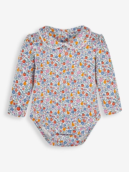 Cream Girls' Orchard Ditsy Floral Peter Pan Baby Body (477862) | €14