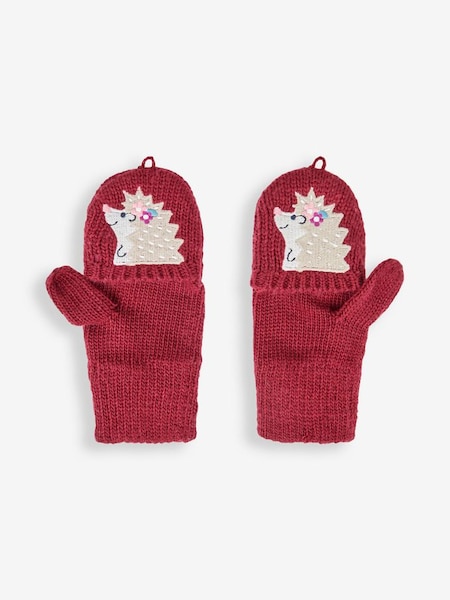 Berry Girls' Hedgehog Embroidered Gloves (498325) | €7.50