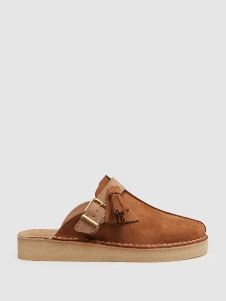 Clarks Originals Backless Suede Mules in Tan (500073) | €113