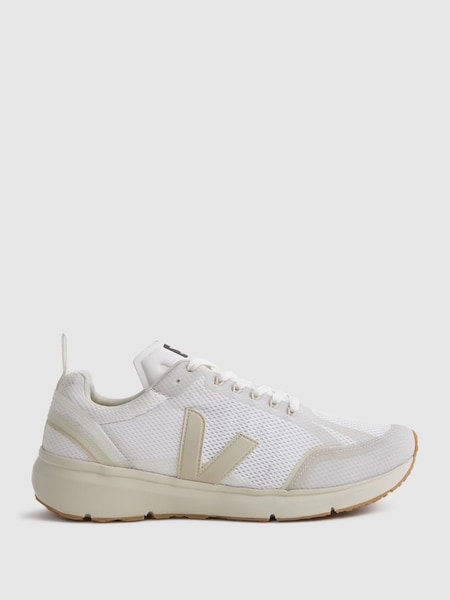 Veja Mesh Running Trainers in White Pierre (506397) | CHF 225