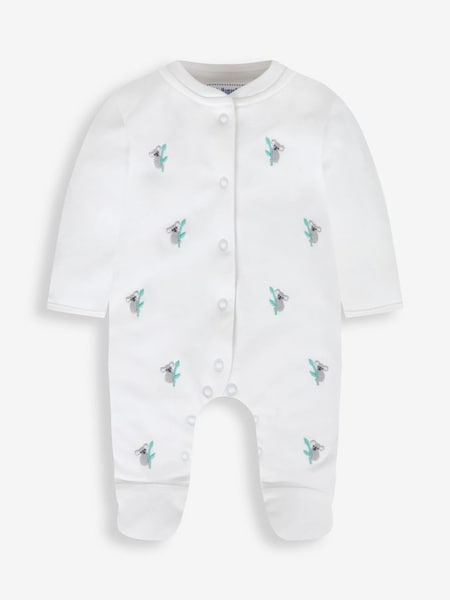 Koala Embroidered Cotton Baby Sleepsuit (507324) | €27.50
