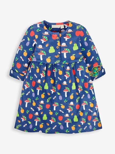 Navy Girls' The Very Hungry Caterpillar Button Front Dress (521784) | €17.50