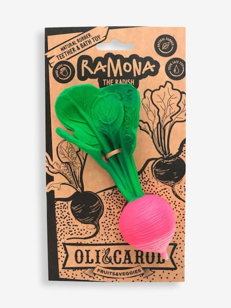 Oli & Carol Ramona the Radish Teether & Bath Toy (528936) | €22.50