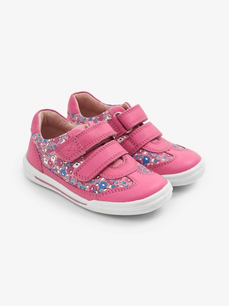 Pink Girls' Start-Rite Floral First Steps Trainer Shoes (539089) | €21.50