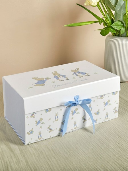 Peter Rabbit Keepsake Gift Box in White (547676) | $19