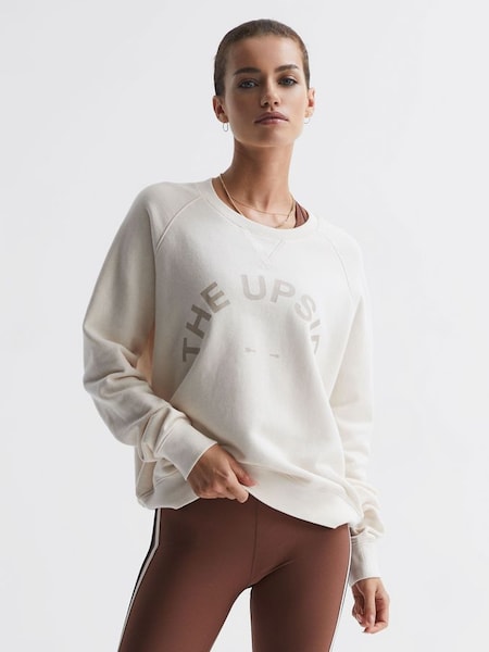 The Upside Cotton Crew Neck Jumper in Natural (548788) | CHF 185