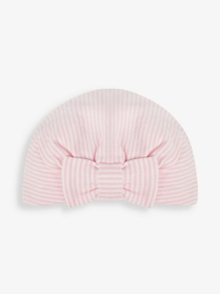 Stripe Baby Turban in Pink (553755) | $8