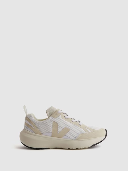 Veja Mesh Trainers in White Pierre (559268) | $150