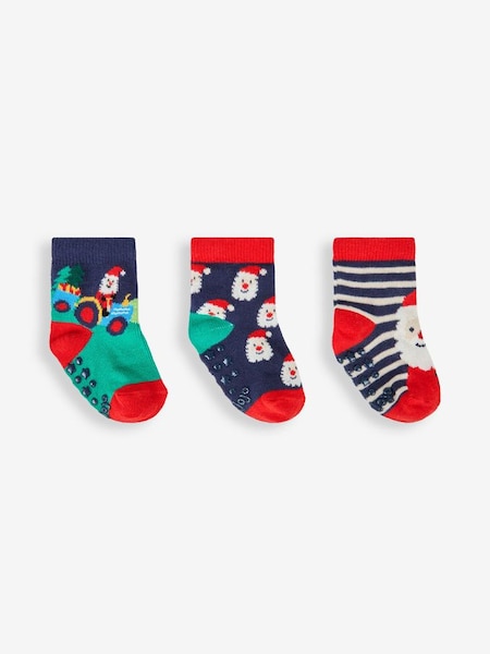 Multi Kids' 3-Pack Father Christmas Socks (568316) | €15