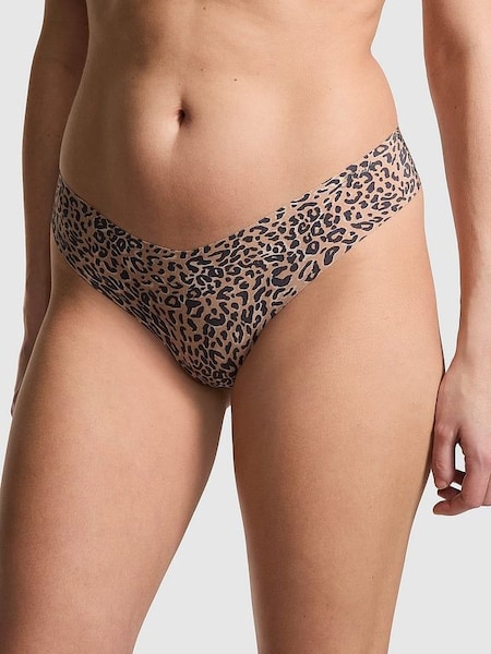 Leopard Brown Thong No Show Knickers (595868) | €10.50