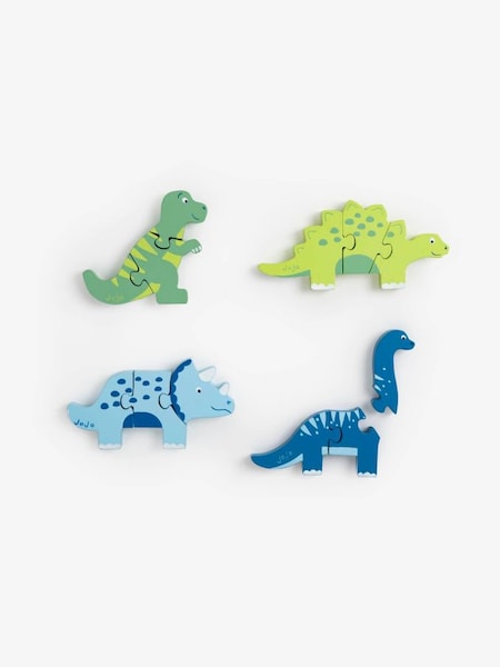 Wooden Dinosaur Puzzle Set in Green (641283) | €18.50