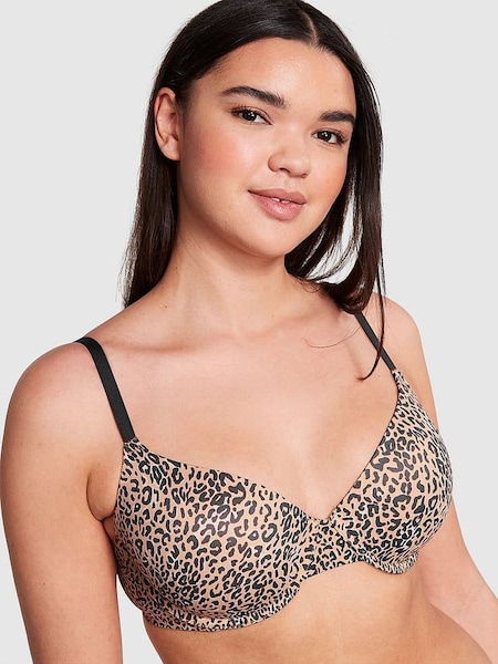 Leopard Brown Lightly Lined Super Soft Bra (656752) | €33