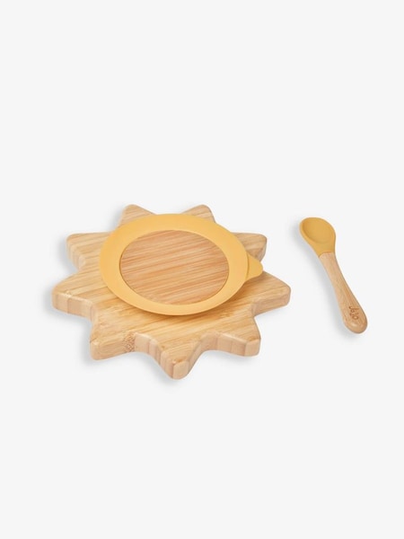 Lion Bamboo Suction Plate & Spoon Set (659630) | €19.50