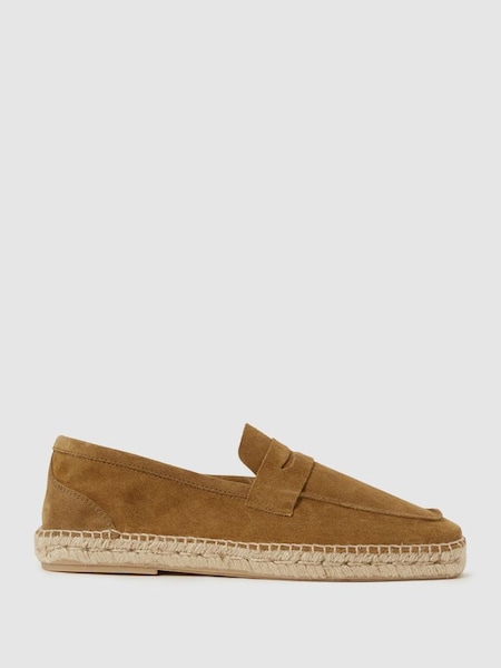 Suede Summer Shoes in Tan (660594) | $95