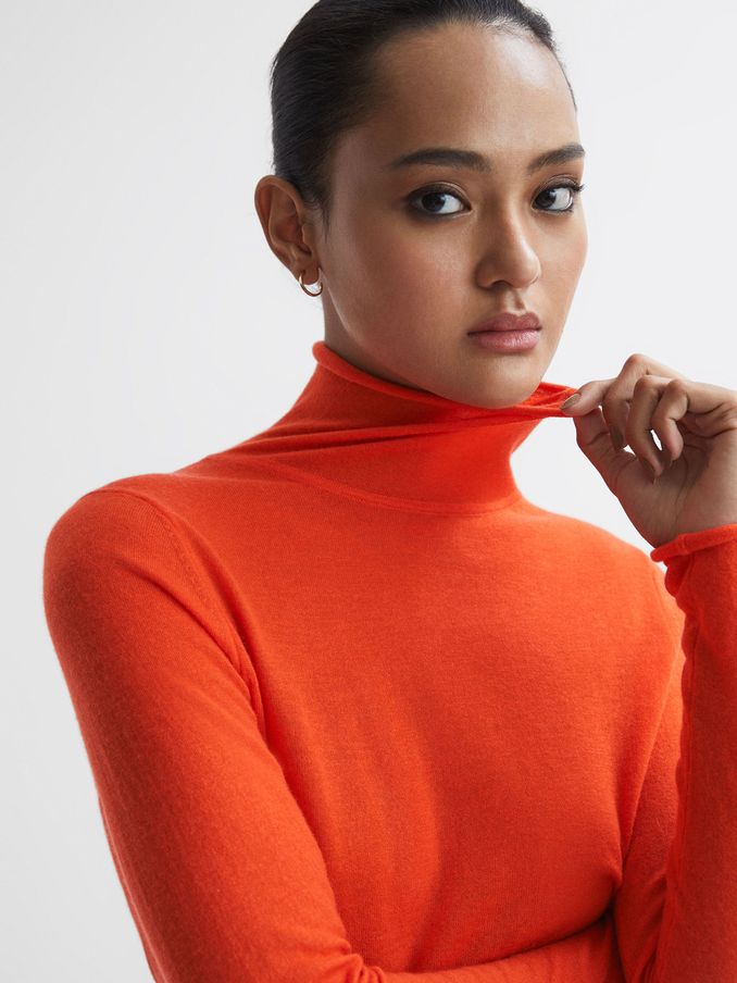 Orange discount turtleneck australia