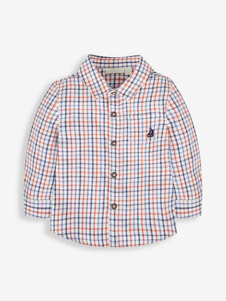 Check Shirt in Blue (758079) | $35