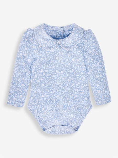 Ditsy Floral Peter Pan Body in Blue (795003) | $22