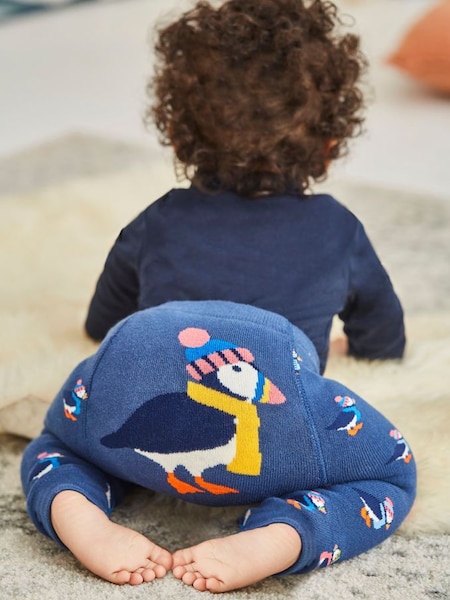 Puffin Extra Thick Baby Leggings in Indigo (8260P9) | €20