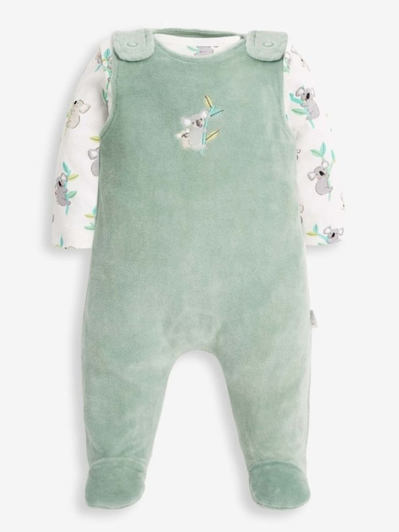 2-Piece Koala Dungaree Set in Green (8323R7) | €36.50