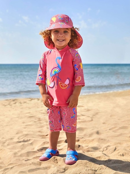 Pink UPF 50 2-Piece Sun Protection Suit (832558) | €41