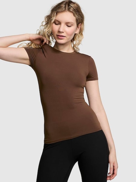Ganache Brown Super Soft Short Sleeve T-Shirt (833172) | €30