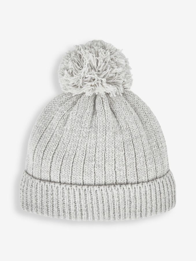 Boys grey bobble hat new arrivals
