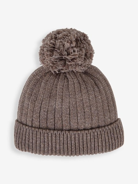 Brown Cosy Rib Hat (838792) | €7.50