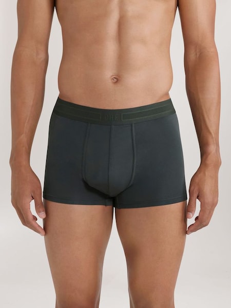 CHÉ Studios Boxer Trunks with TENCEL™ Fibers in Pine Green (846237) | CHF 65
