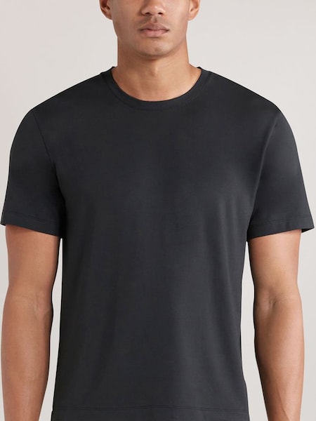 CHÉ Studios Crew Neck T-Shirt with TENCEL™ Fibers in Black (846857) | $70