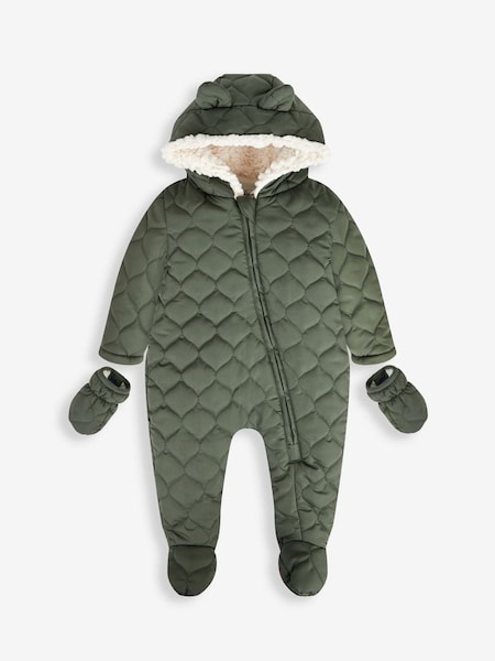 Quilted Pramsuit in Khaki (877993) | $67