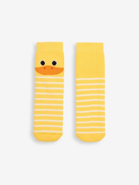 Duck Wellie Socks in Yellow (892790) | $15