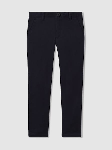 Slim Fit Casual Chinos in Navy (914827) | $80