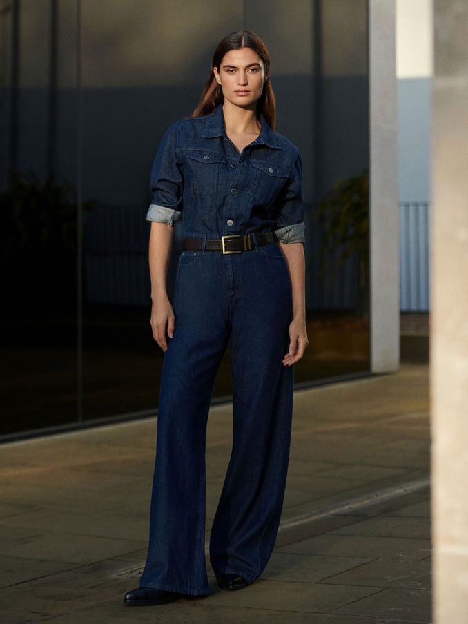 Navy blue jumpsuit australia online