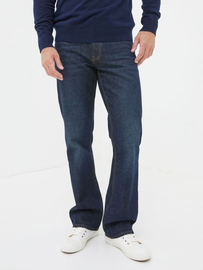 Men s Jeans Slim Fit Bootcut Jeans More FatFace US