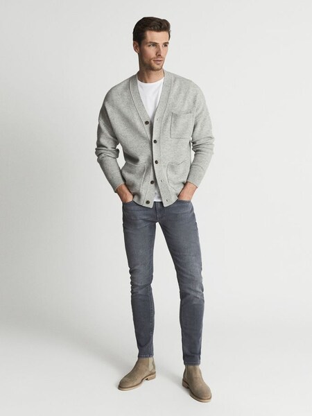 Super Skinny Washed Jeans in Washed Grey (A76328) | HK$1,780