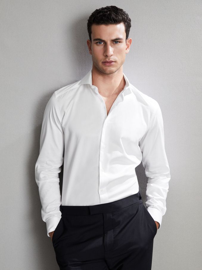 Gents shop white shirt