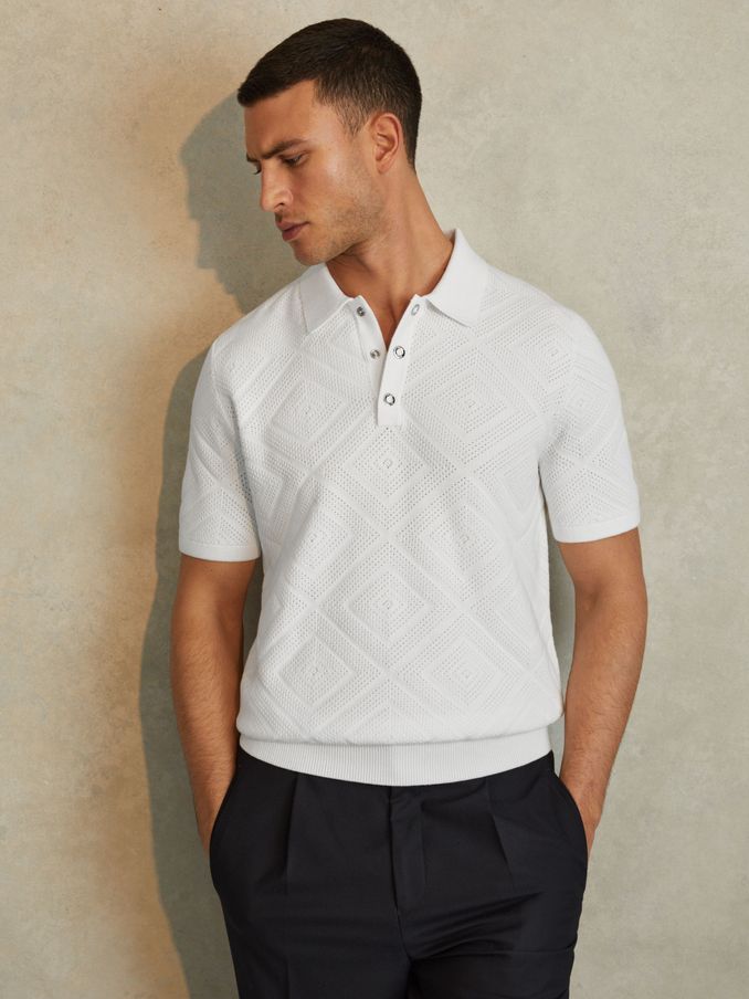 Men s WHITE Sale Knitwear Reiss Netherlands