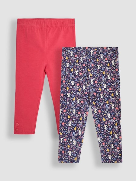 Raspberry Mouse And Fruit Floral Leggings 2 Pack (B14925) | €29