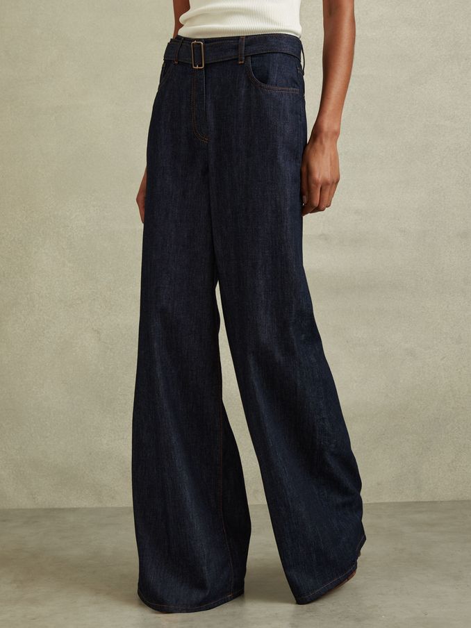 Reiss jeans sale top