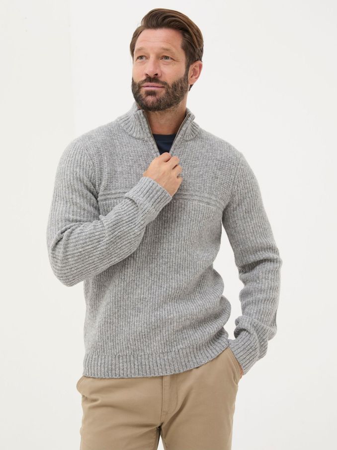 Fat face half zip jumper sale