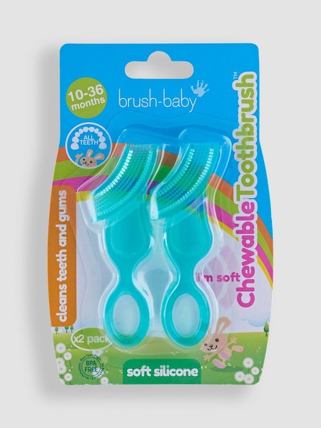 Brush Baby 2-Piece Chewable Toothbrushes (B51255) | €10