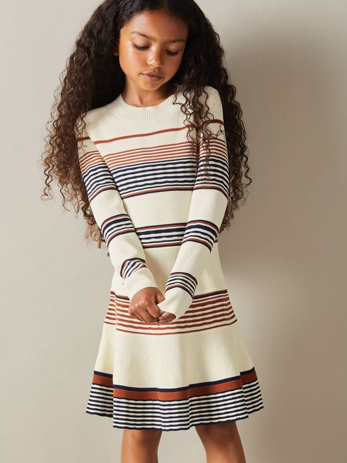 Skater jumper dress top