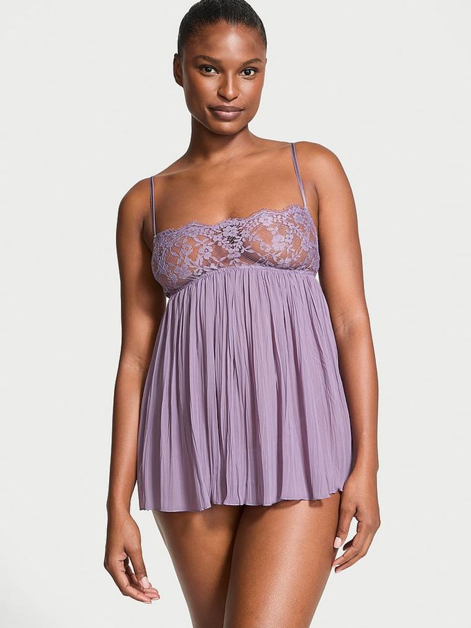 Satin baby doll pyjamas clearance