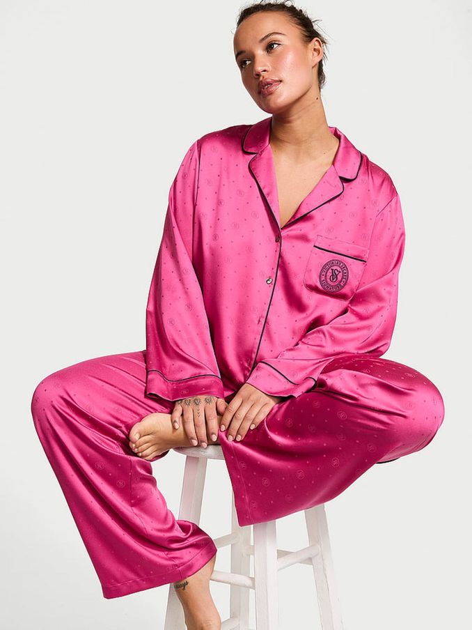 Satin pyjama victoria secret 2025
