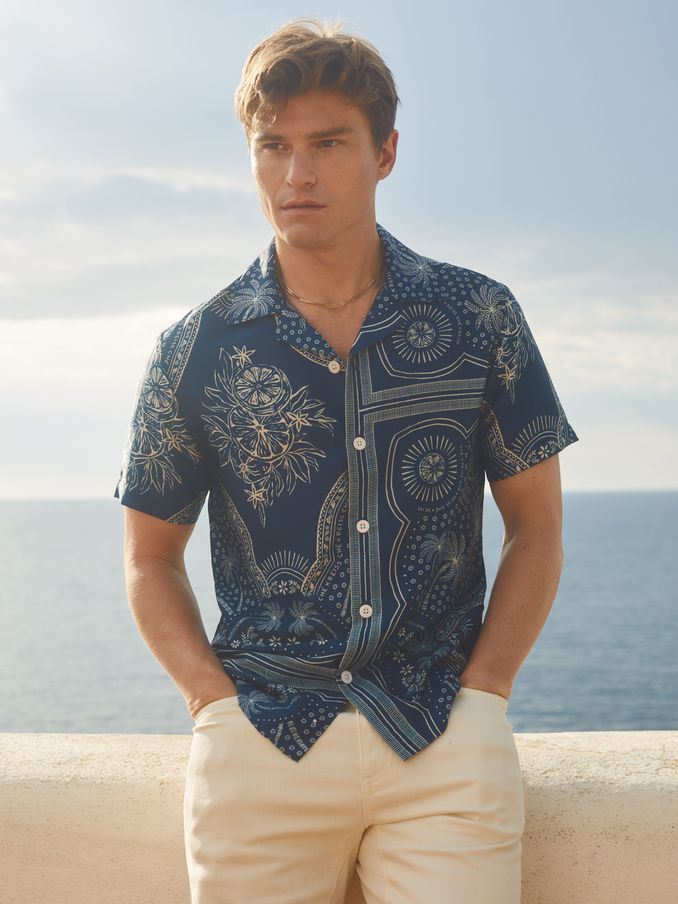 Men s Printed Shirts Printed Shirts For Men Reiss Switzerland