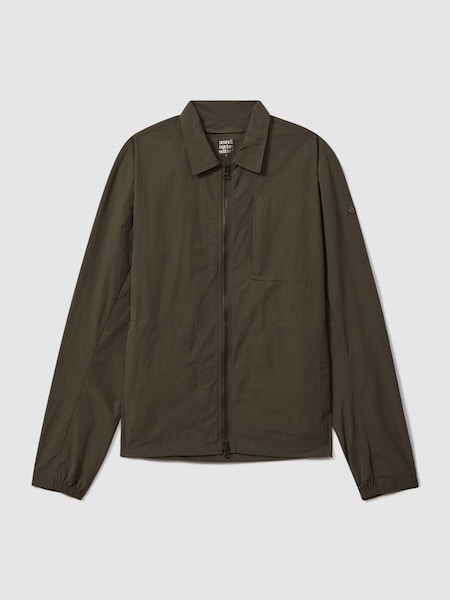 Scandinavian Edition Lightweight Jacket in Dark Olive (B78001) | SAR 1,535