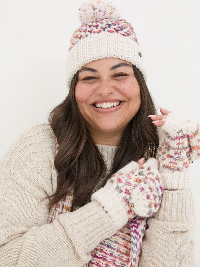 Fat face beanie hat clearance
