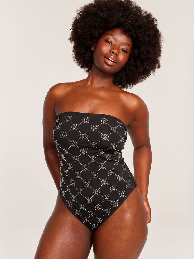 Bandeau Black Victoria s Secret Swimwear Victoria s Secret Ireland
