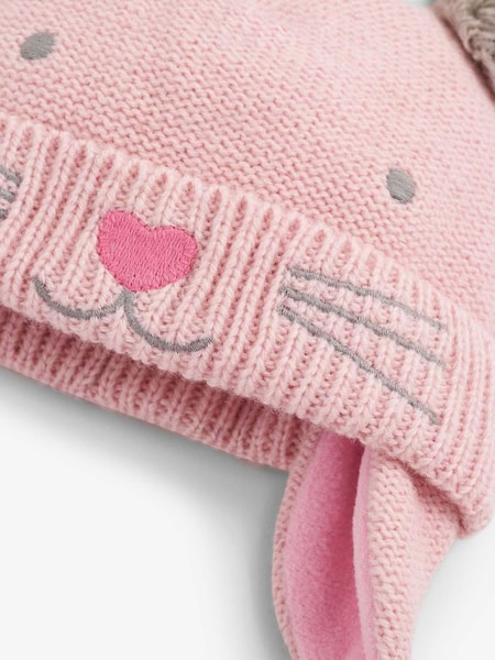 Pink Girls' Cat Hat (C11887) | €26