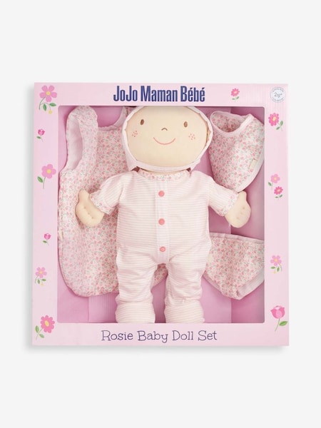 Pink Rosie Baby Doll Set (C32509) | €52